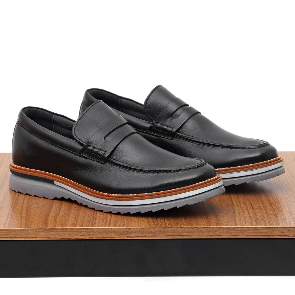 Sapato Loafer Preto Maldivas 2410