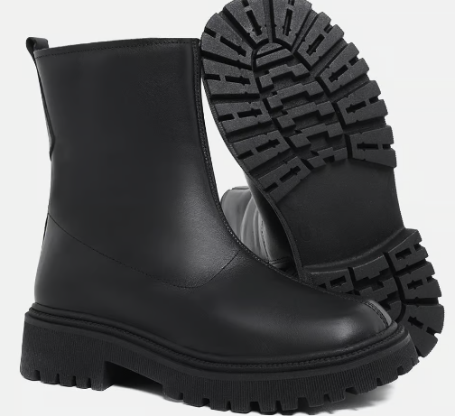 BOTA COTURNO FEMININO PRETO MANUELA