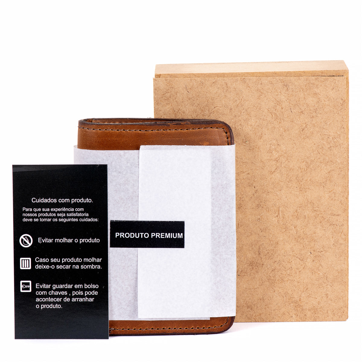 Carteira Hibrid em Couro Castor Oc-2020