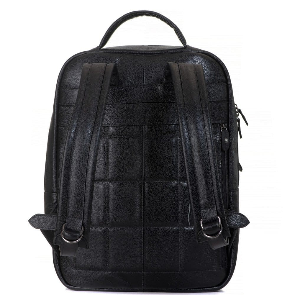 Mochila de Couro Floater Preto