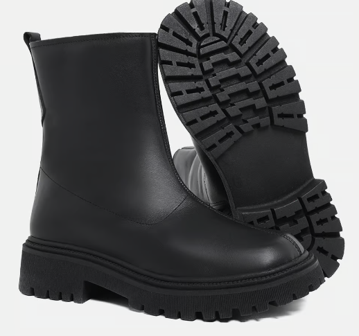 BOTA COTURNO FEMININO PRETO MANUELA