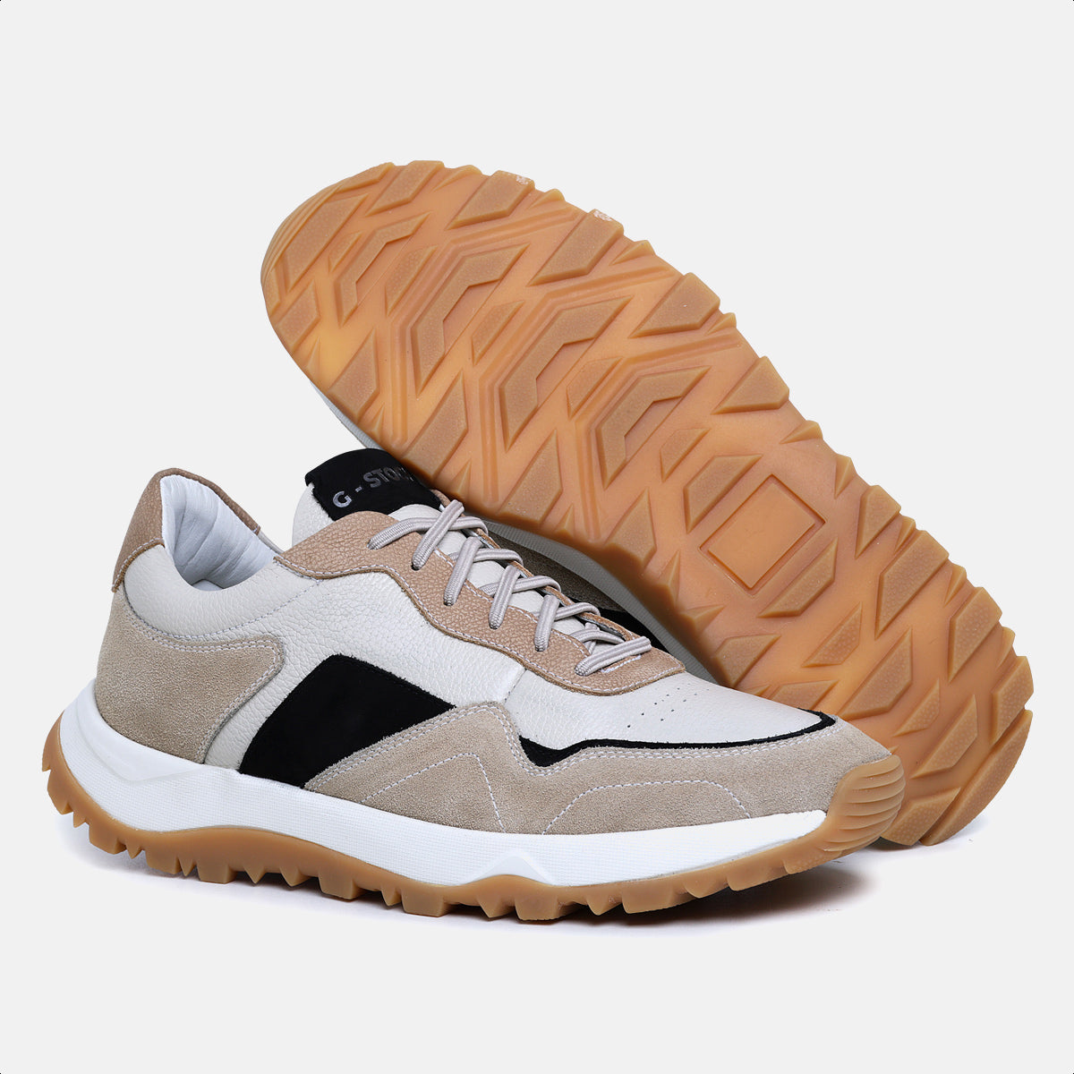 Tenis Brooklyn Creme Preto Off