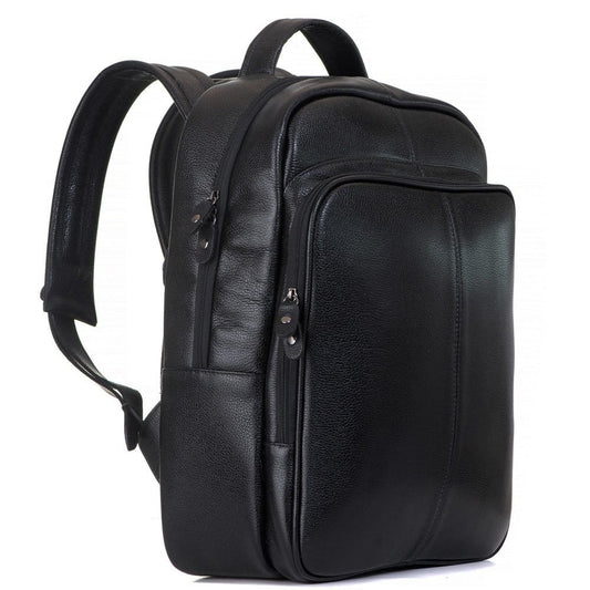 Mochila de Couro Floater Preto