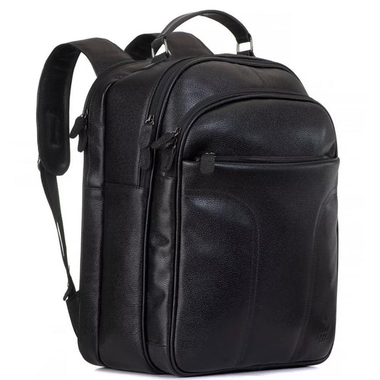 Mochila de Couro Floater com 4 Compartimentos